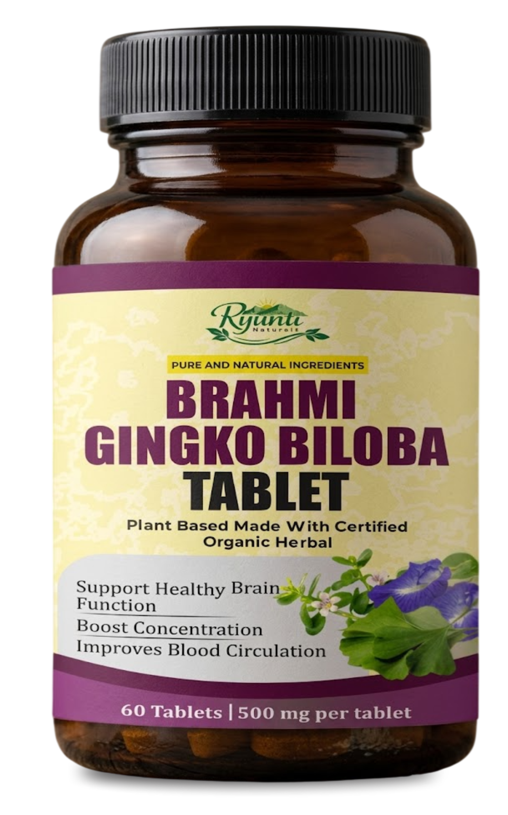 Brahmi Gingko Biloba Tablet